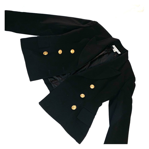 Christian Dior black classic blazer